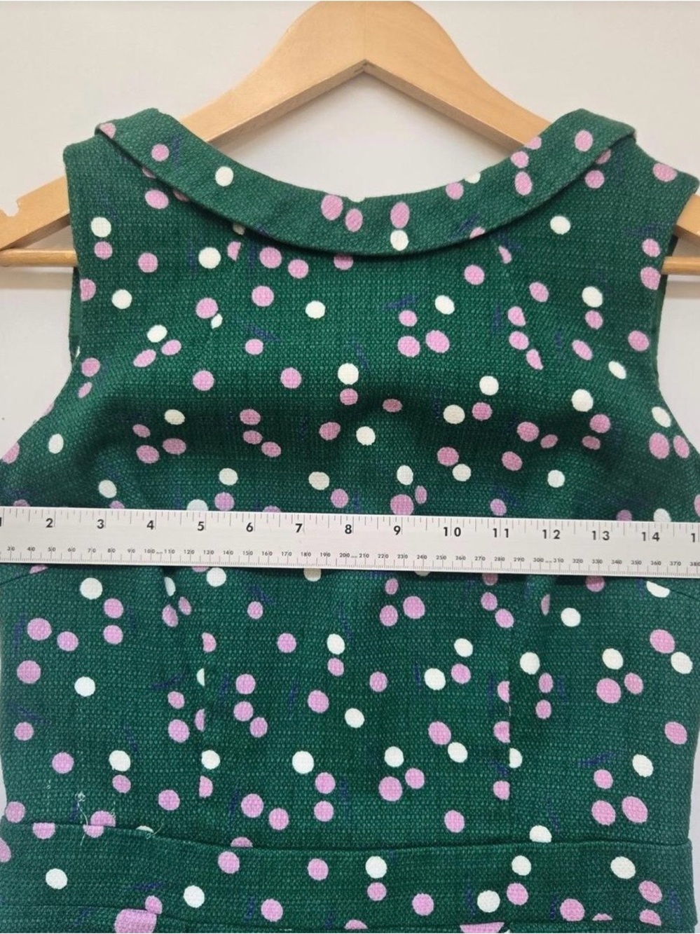 New BODEN Martha Shift Dress in Sap Green Dandelion - Picture 5 of 11
